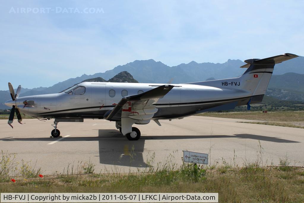 HB-FVJ, Pilatus PC-12/47 C/N 865, Parked