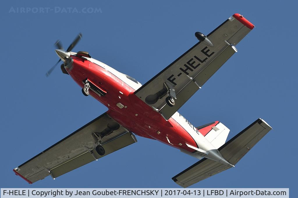 F-HELE, 2009 Socata TBM-700 C/N 511, Locjet Sarl landing runway 23