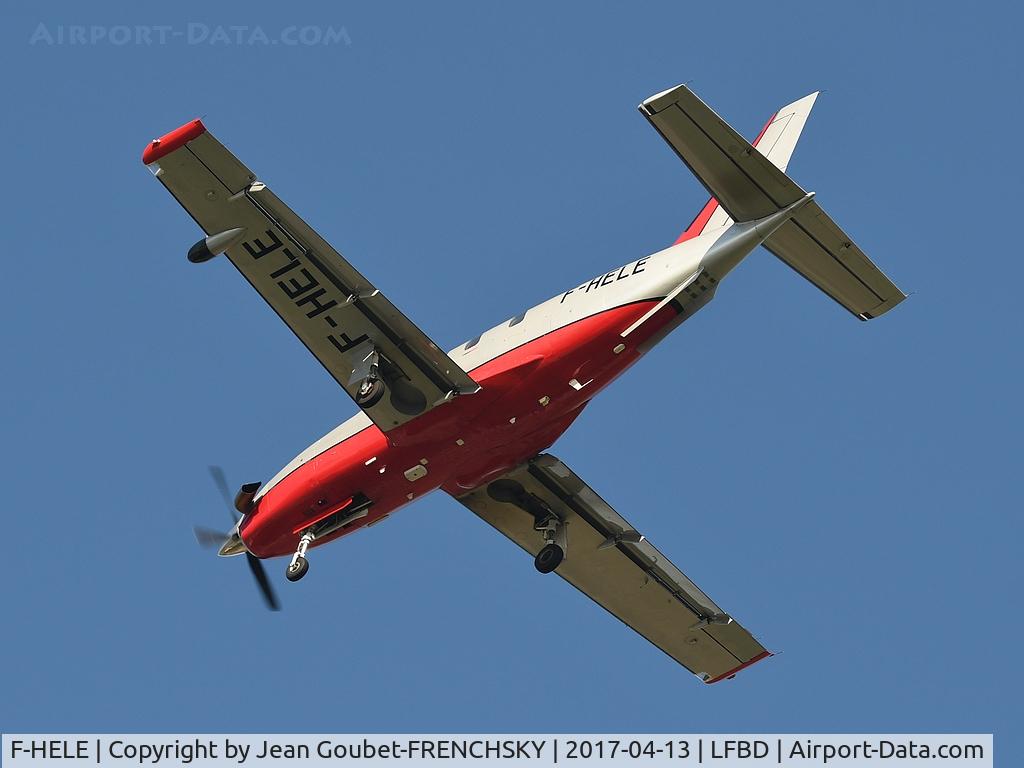 F-HELE, 2009 Socata TBM-700 C/N 511, Locjet Sarl landing runway 23