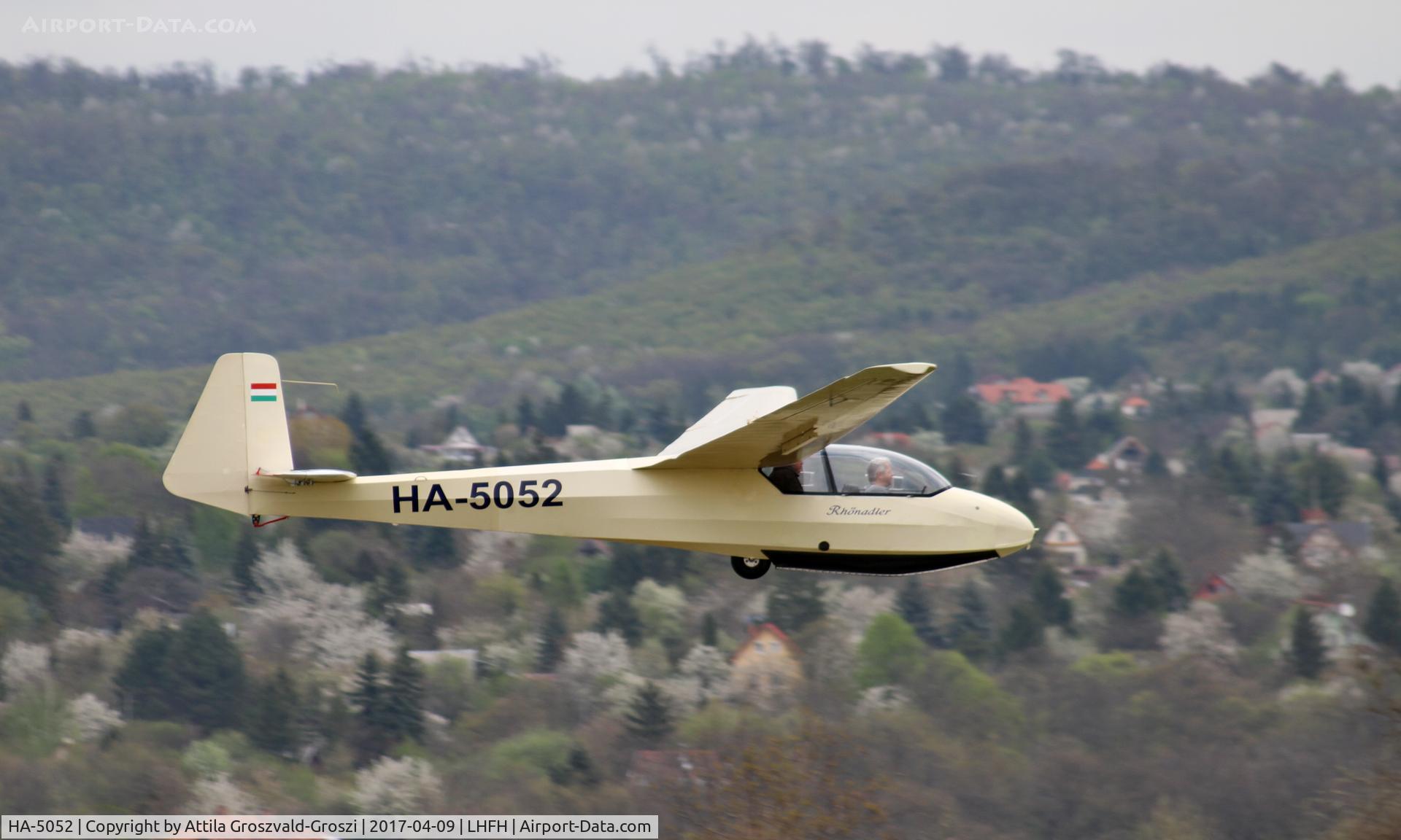 HA-5052, 1958 Schleicher Ka-7 Rhonadler C/N 464, Farkashegy Airfield, Hungary