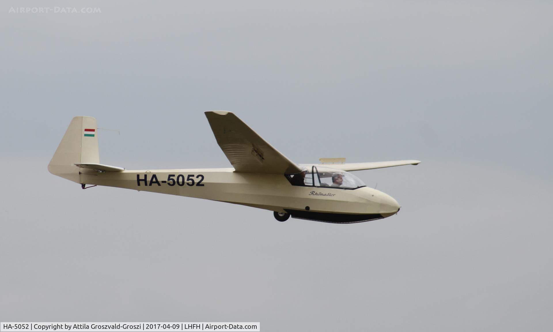 HA-5052, 1958 Schleicher Ka-7 Rhonadler C/N 464, Farkashegy Airfield, Hungary
