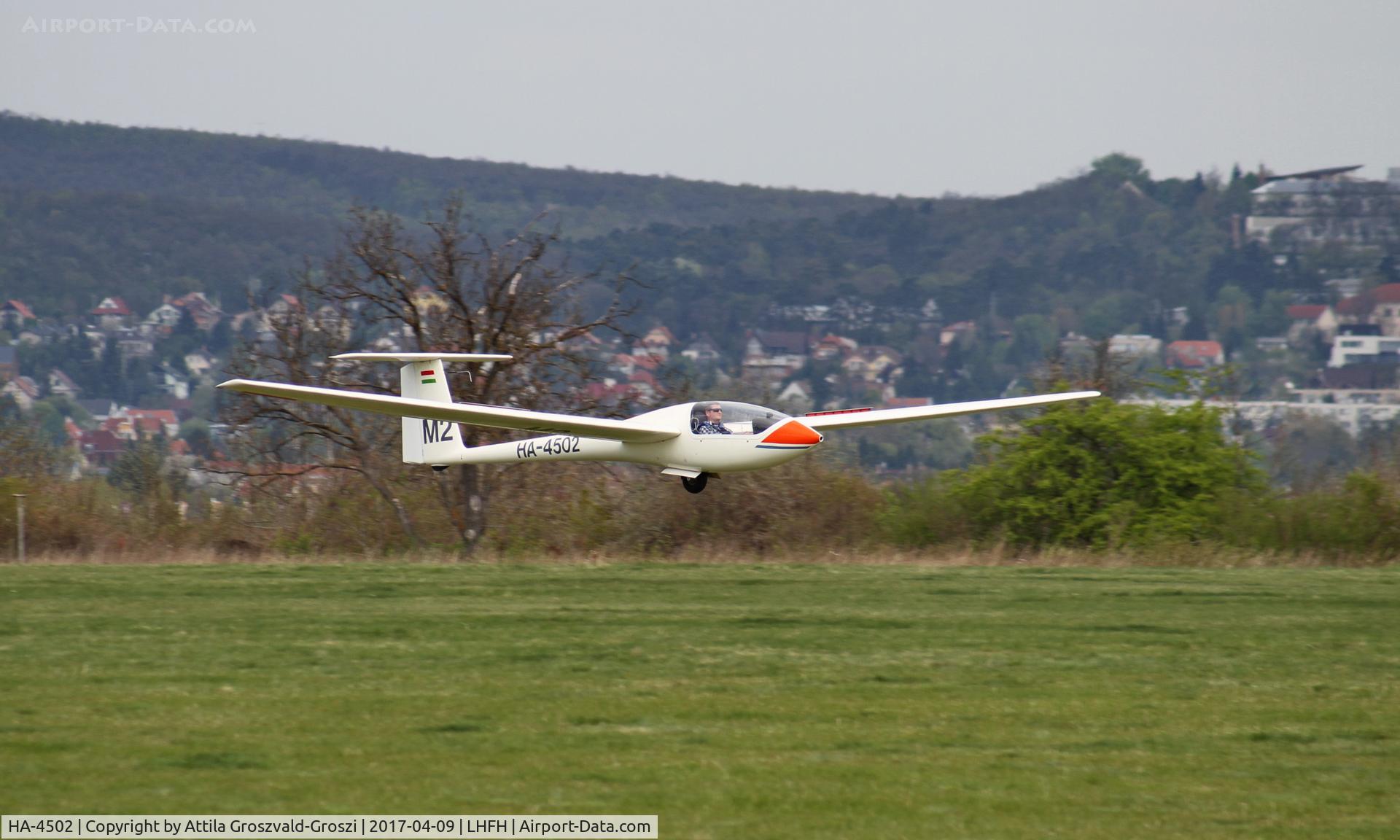 HA-4502, 1979 Grob G-102 Astir CS77 C/N 1800, Farkashegy Airfield, Hungary