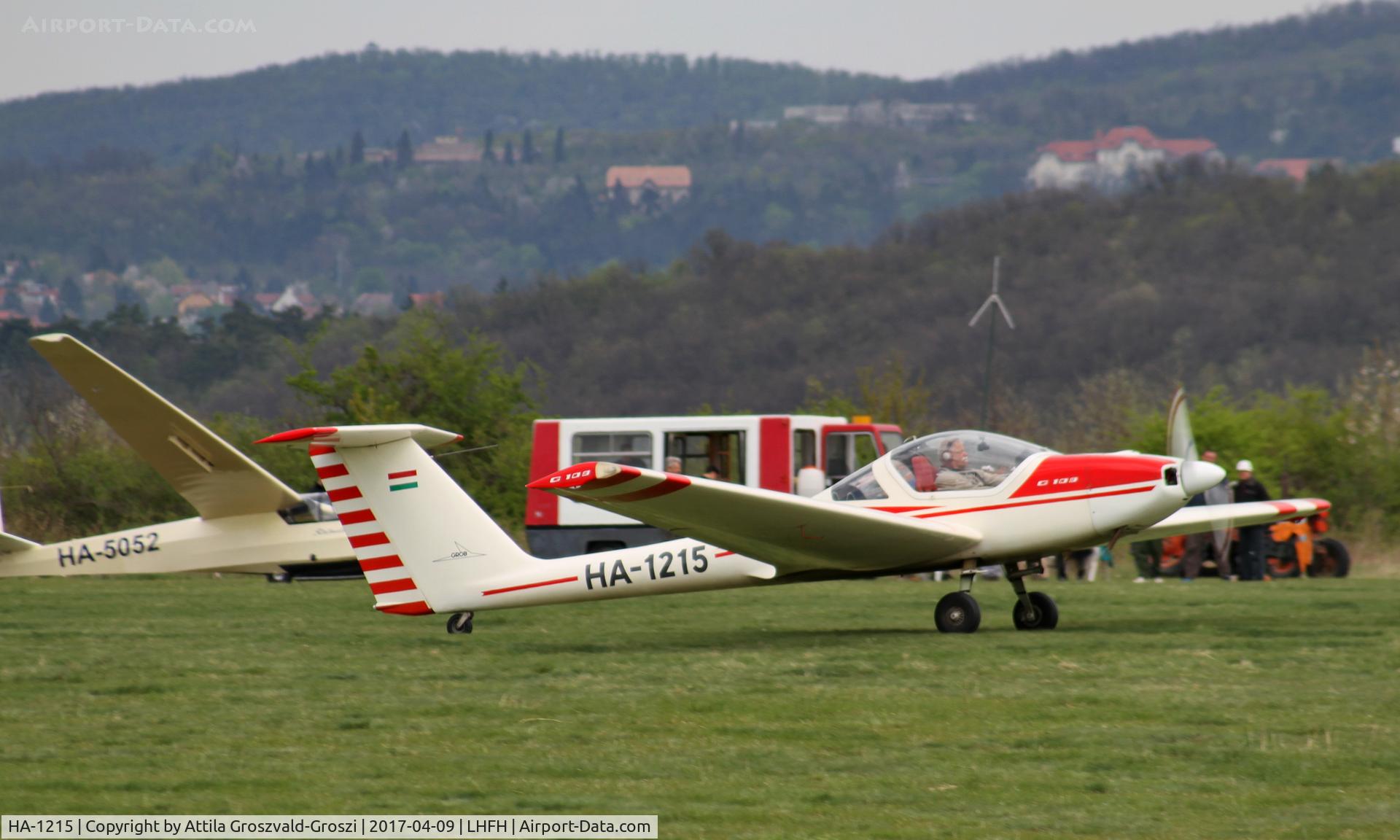 HA-1215, 1981 Grob G-109 C/N 6078, Farkashegy Airfield, Hungary