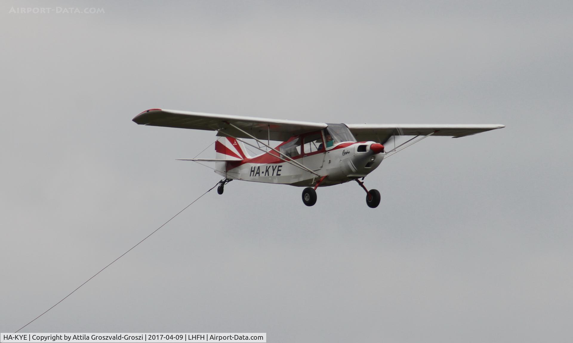 HA-KYE, 1997 Bellanca 7GCBC Citabria C/N 215-70, Farkashegy Airfield, Hungary