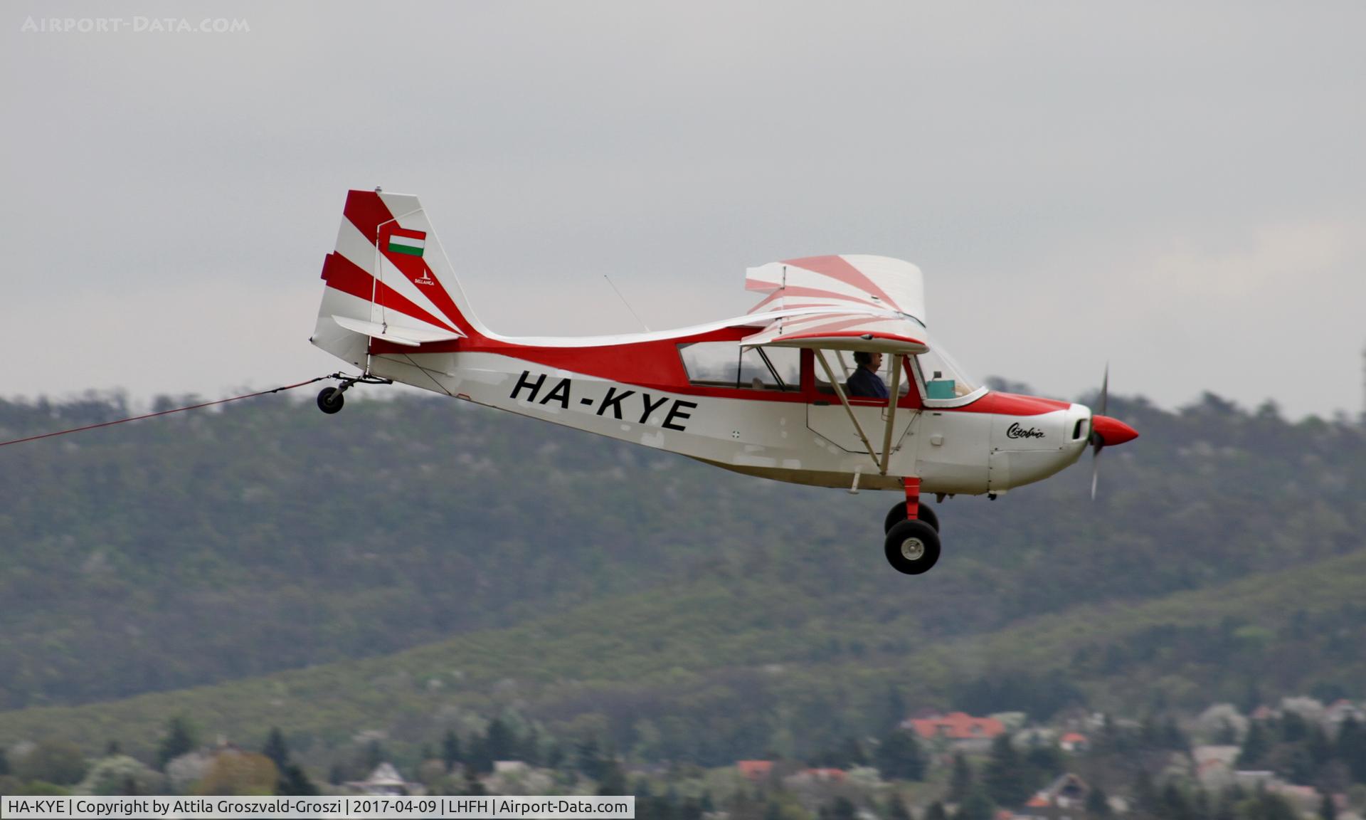 HA-KYE, 1997 Bellanca 7GCBC Citabria C/N 215-70, Farkashegy Airfield, Hungary