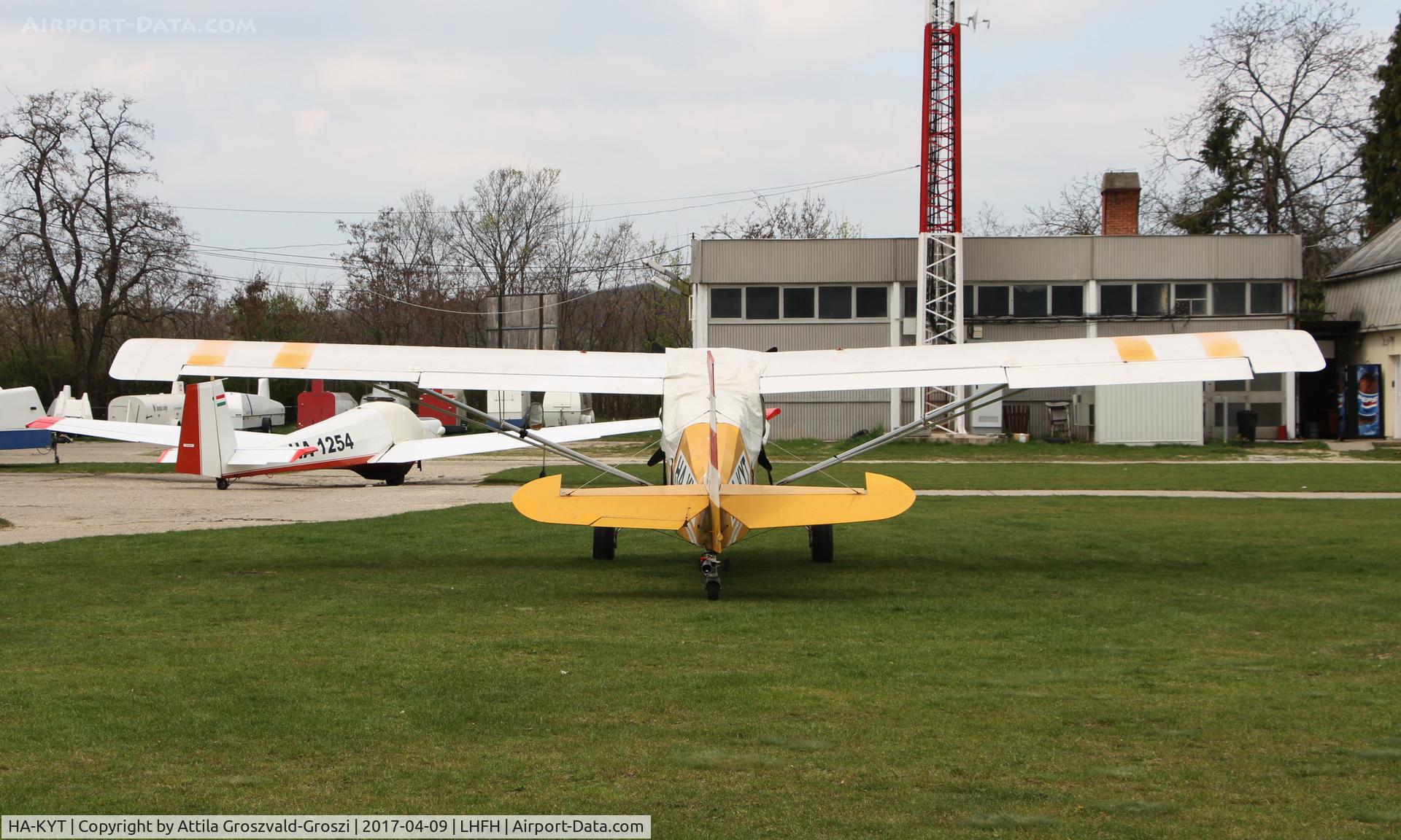 HA-KYT, Bellanca 7GCBC 180 C/N 697-74, Farkashegy Airfield, Hungary