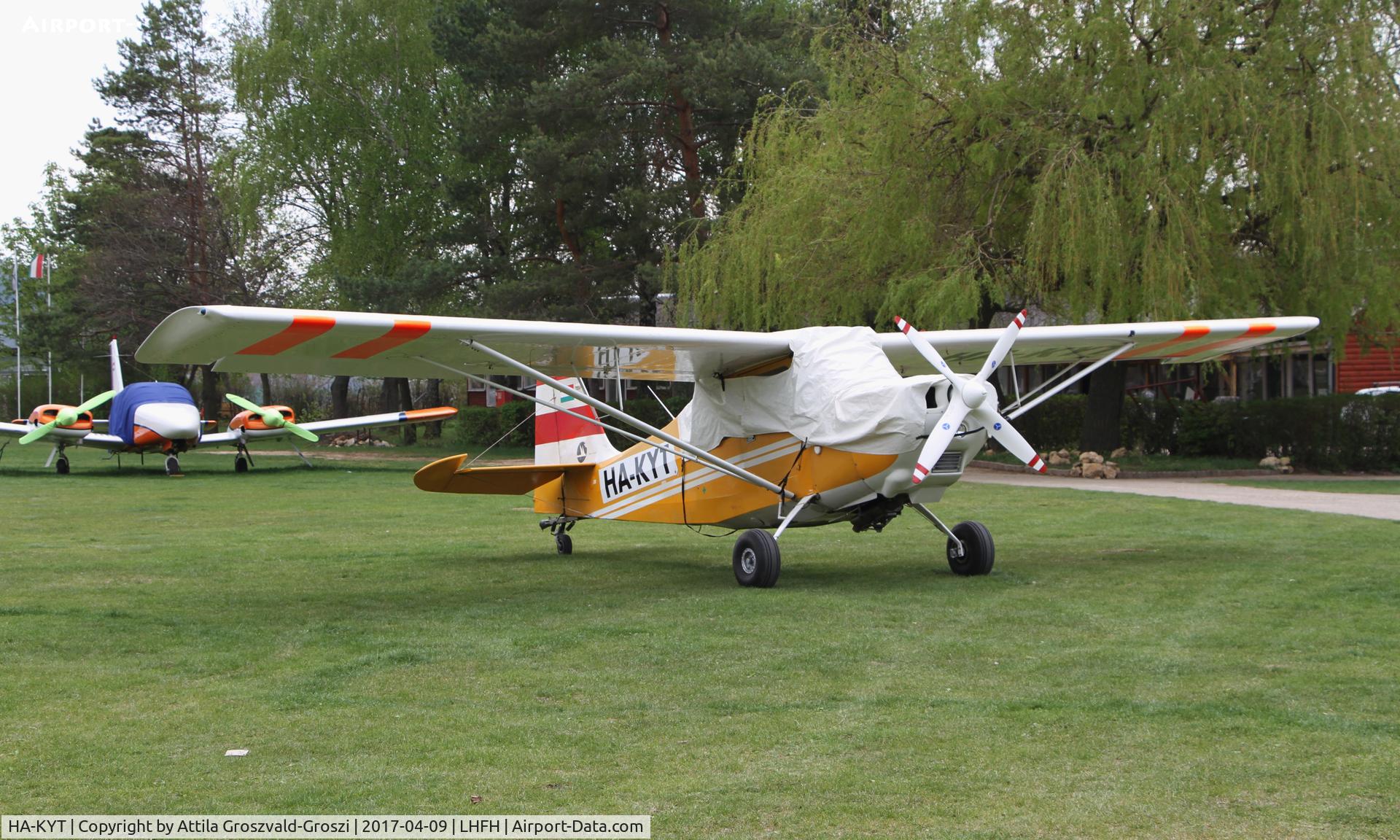 HA-KYT, Bellanca 7GCBC 180 C/N 697-74, Farkashegy Airfield, Hungary