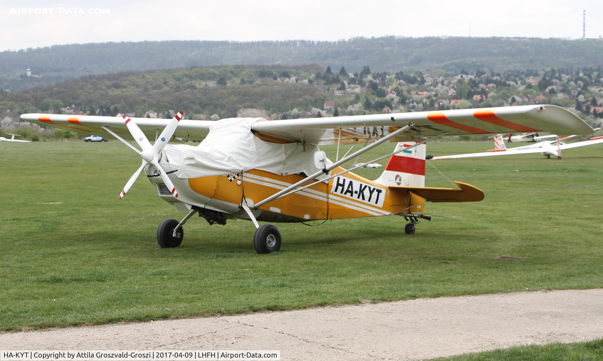 HA-KYT, Bellanca 7GCBC 180 C/N 697-74, Farkashegy Airfield, Hungary