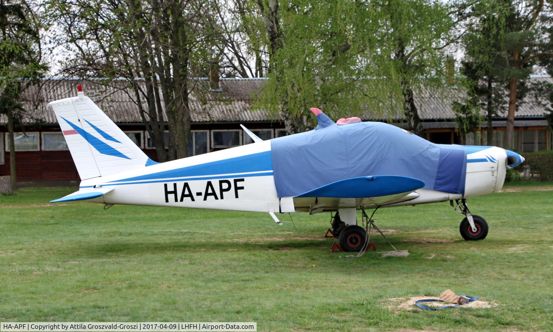 HA-APF, 1967 Piper PA-28-140 Cherokee C/N 28-23765, Farkashegy Airfield, Hungary