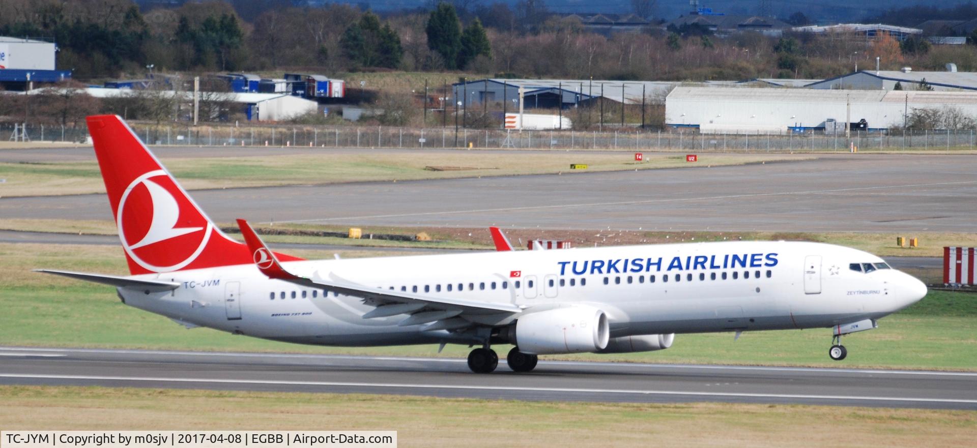 TC-JYM, 2015 Boeing 737-9F2/ER C/N 42011, On Take off