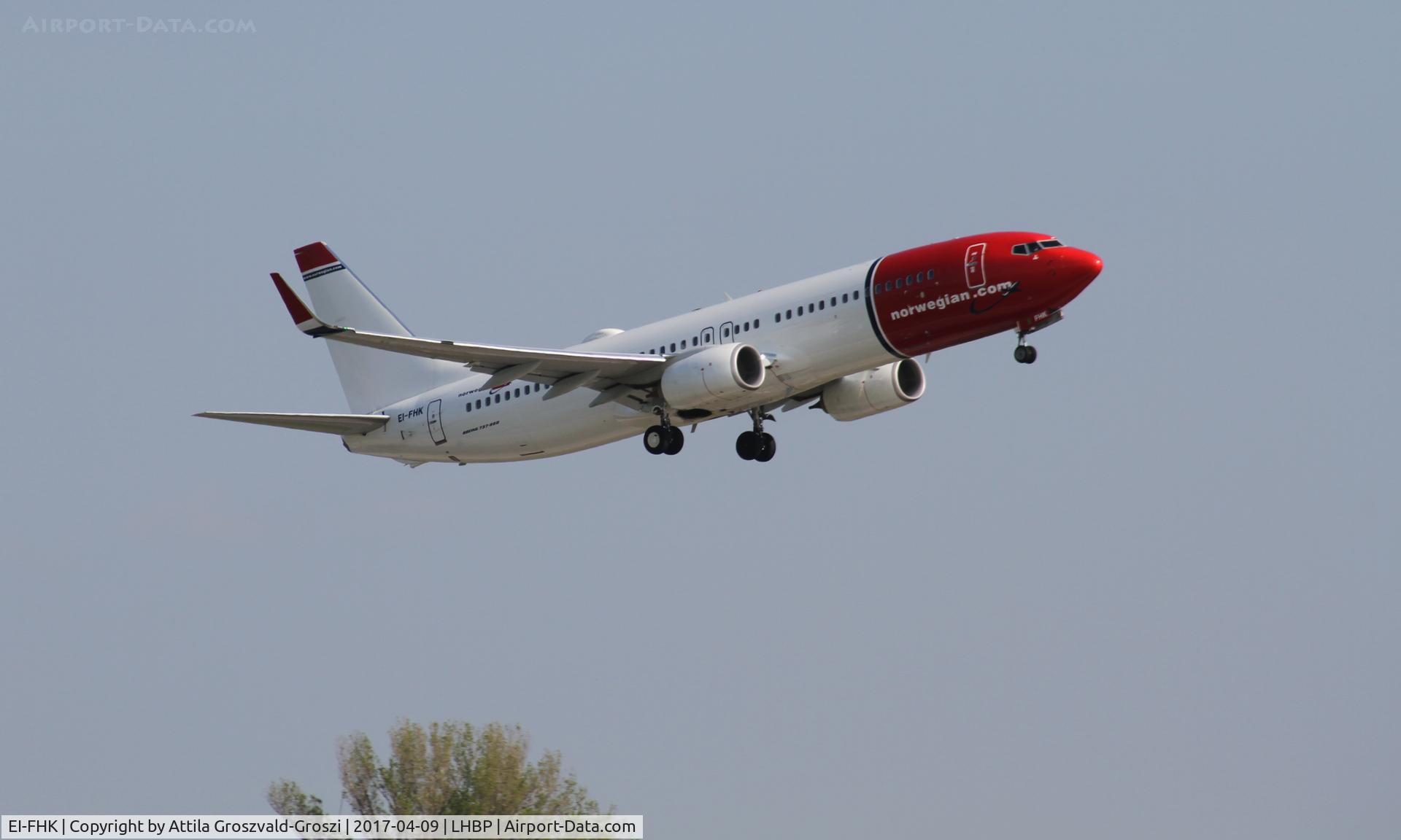 EI-FHK, 2015 Boeing 737-8JP C/N 41140, Liszt Ferenc (Ferihegy) Airport, Hungary