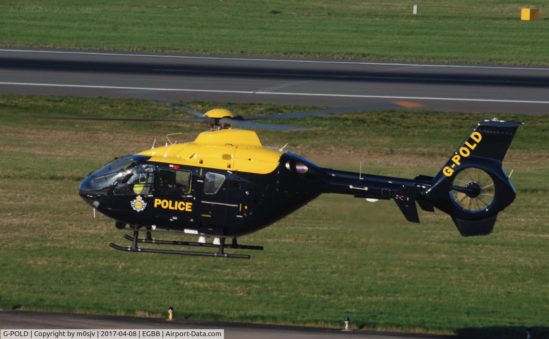 G-POLD, 2003 Eurocopter EC-135T-2 C/N 0300, From the Car Park at EGBB