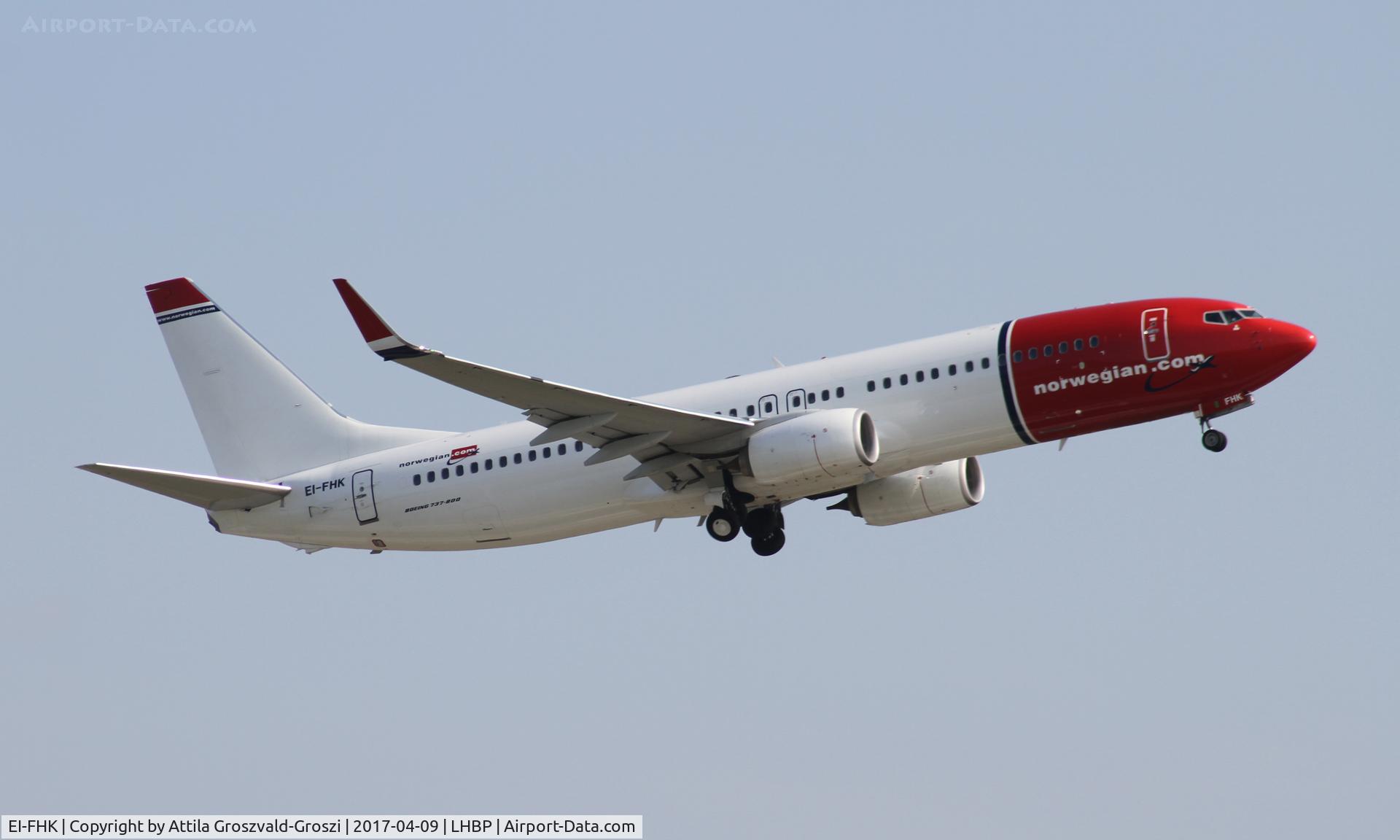 EI-FHK, 2015 Boeing 737-8JP C/N 41140, Liszt Ferenc (Ferihegy) Airport, Hungary