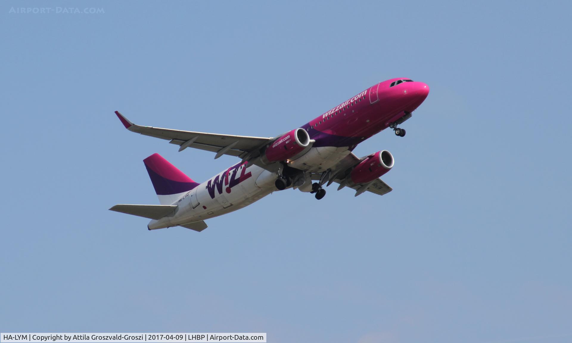 HA-LYM, 2015 Airbus A320-232 C/N 6544, Liszt Ferenc (Ferihegy) Airport, Hungary