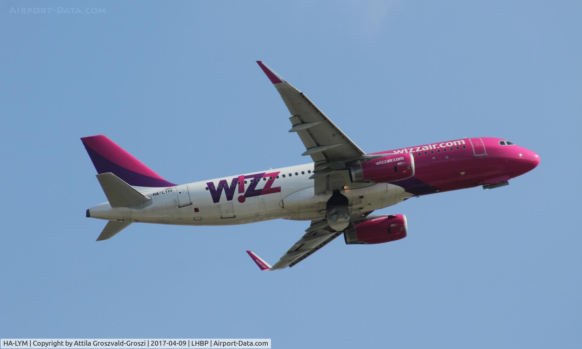 HA-LYM, 2015 Airbus A320-232 C/N 6544, Liszt Ferenc (Ferihegy) Airport, Hungary