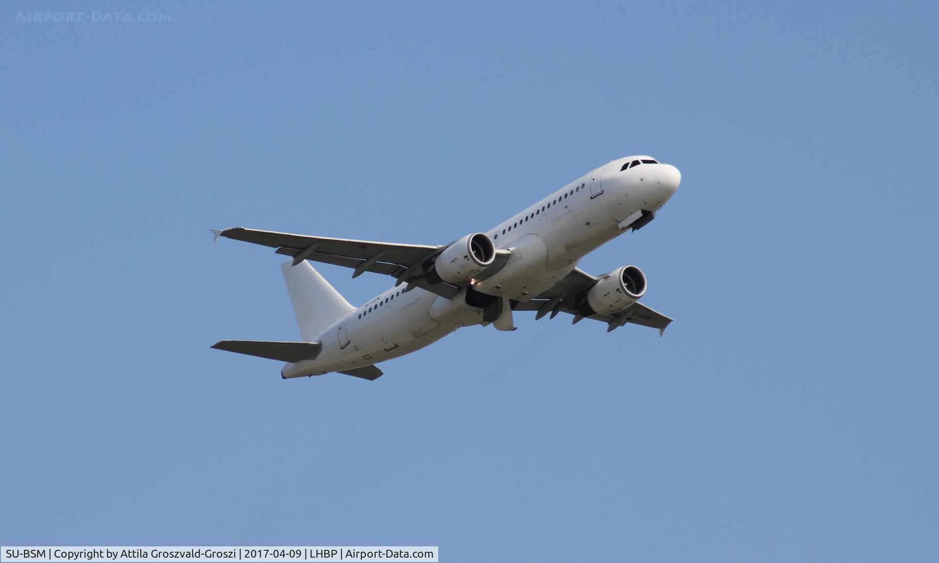 SU-BSM, 2008 Airbus A320-214 C/N 3626, Liszt Ferenc (Ferihegy) Airport, Hungary