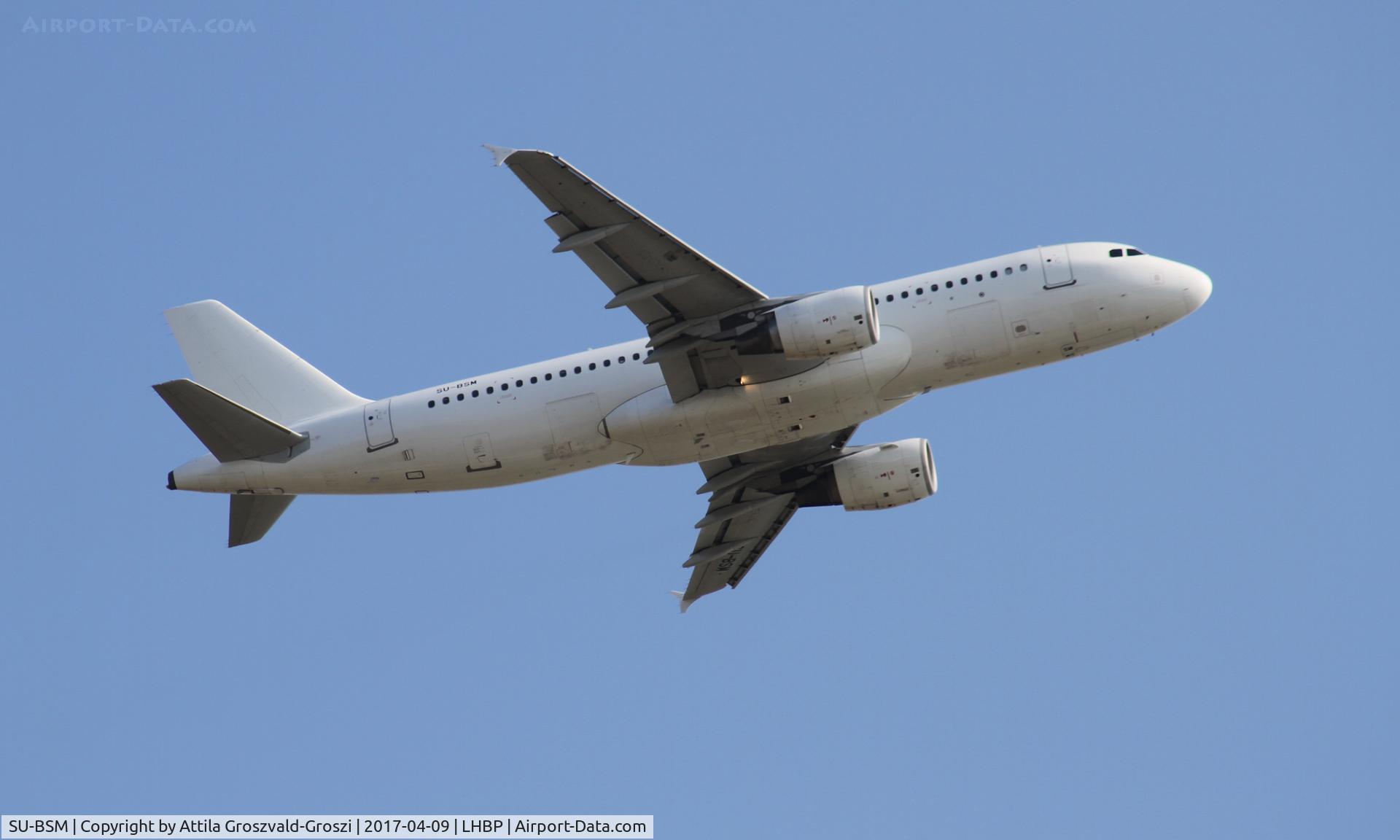 SU-BSM, 2008 Airbus A320-214 C/N 3626, Liszt Ferenc (Ferihegy) Airport, Hungary