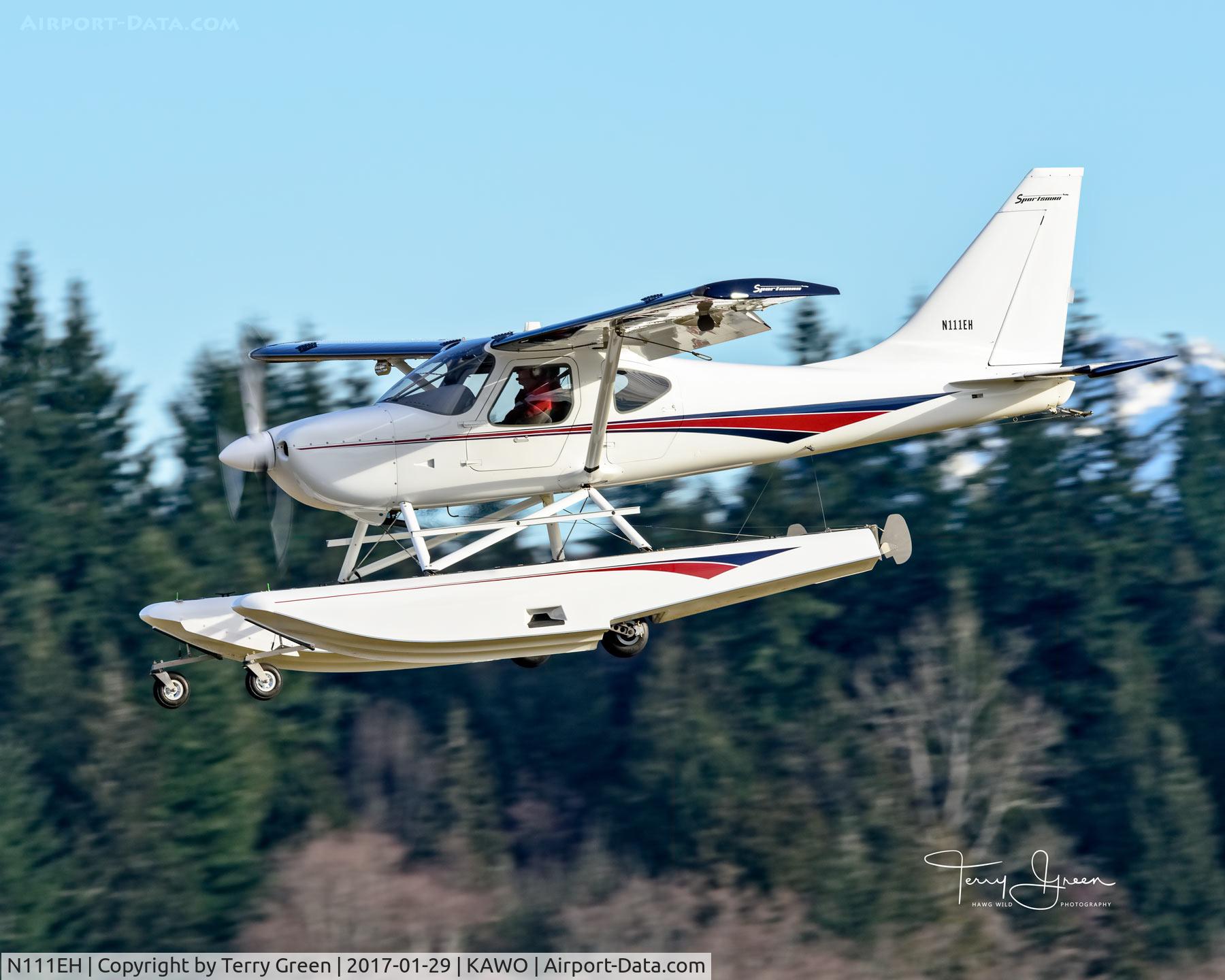 N111EH, Glasair GS-2 Sportsman C/N 7320, KAWO