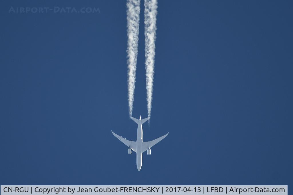 CN-RGU, 2016 Boeing 787-8 Dreamliner C/N 36109, AT760 Csablanca to Paris Orly