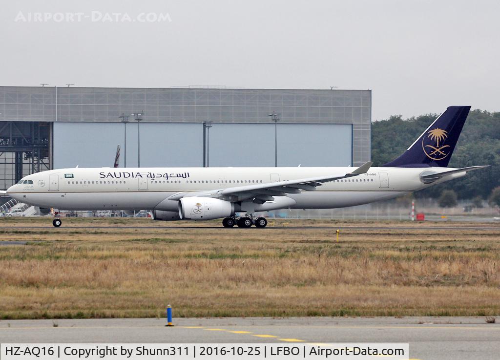 HZ-AQ16, 2016 Airbus A330-343 C/N 1738, Delivery day