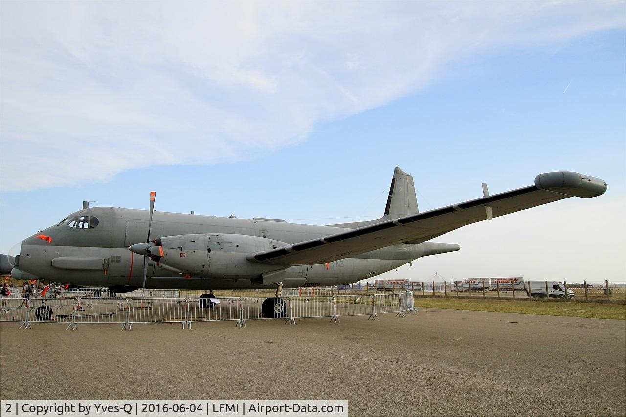 2, Dassault ATL-2 Atlantique 2 C/N 2, Dassault ATL-2 Atlantique 2, Static display, Istres-Le Tubé Air Base 125 (LFMI-QIE) open day 2016