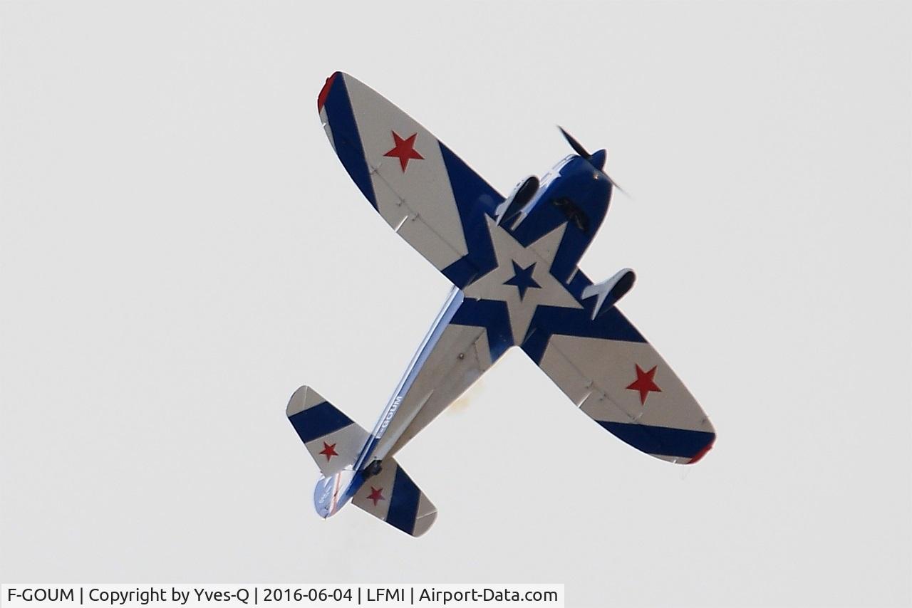 F-GOUM, Mudry CAP-10B C/N 122, Mudry Cap 10B, On display, Istres-Le Tubé Air Base 125 (LFMI-QIE) open day 2016