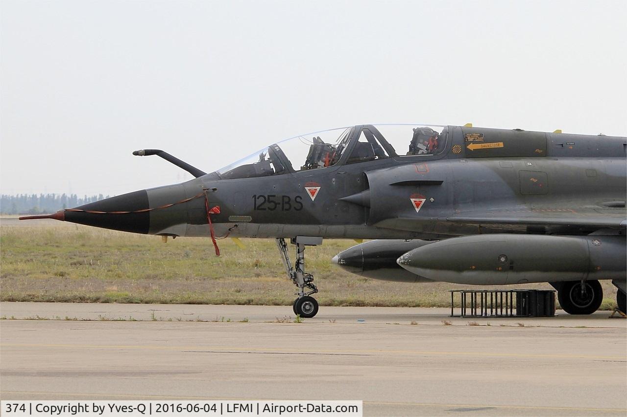 374, Dassault Mirage 2000N C/N not found 374, Dassault Mirage 2000N Flight line, Istres-Le Tubé Air Base 125 (LFMI-QIE) open day 2016