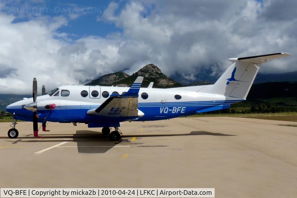 VQ-BFE, 1992 Beech Super King Air 350 C/N FL-83, Parked
