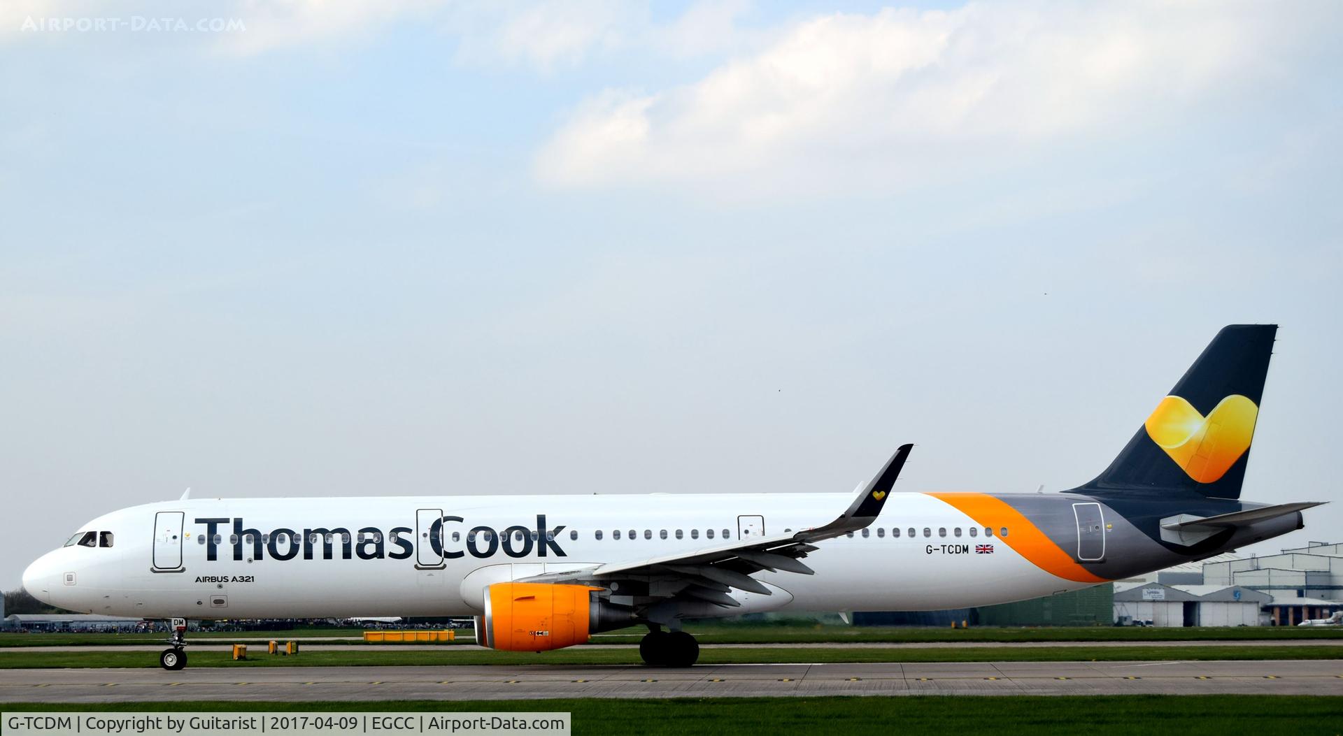 G-TCDM, 2016 Airbus A321-211 C/N 7003, At Manchester