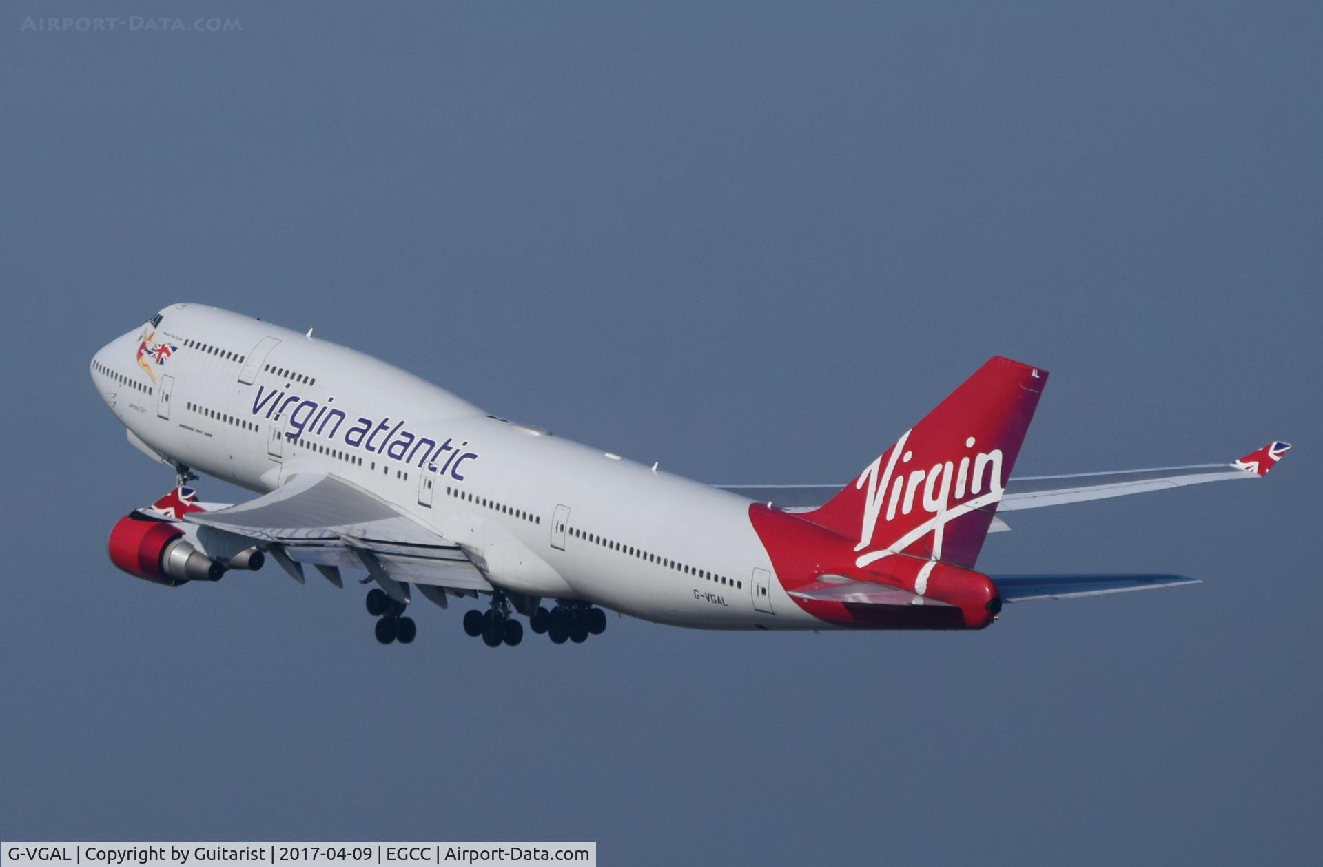 G-VGAL, 2001 Boeing 747-443 C/N 32337, At Manchester