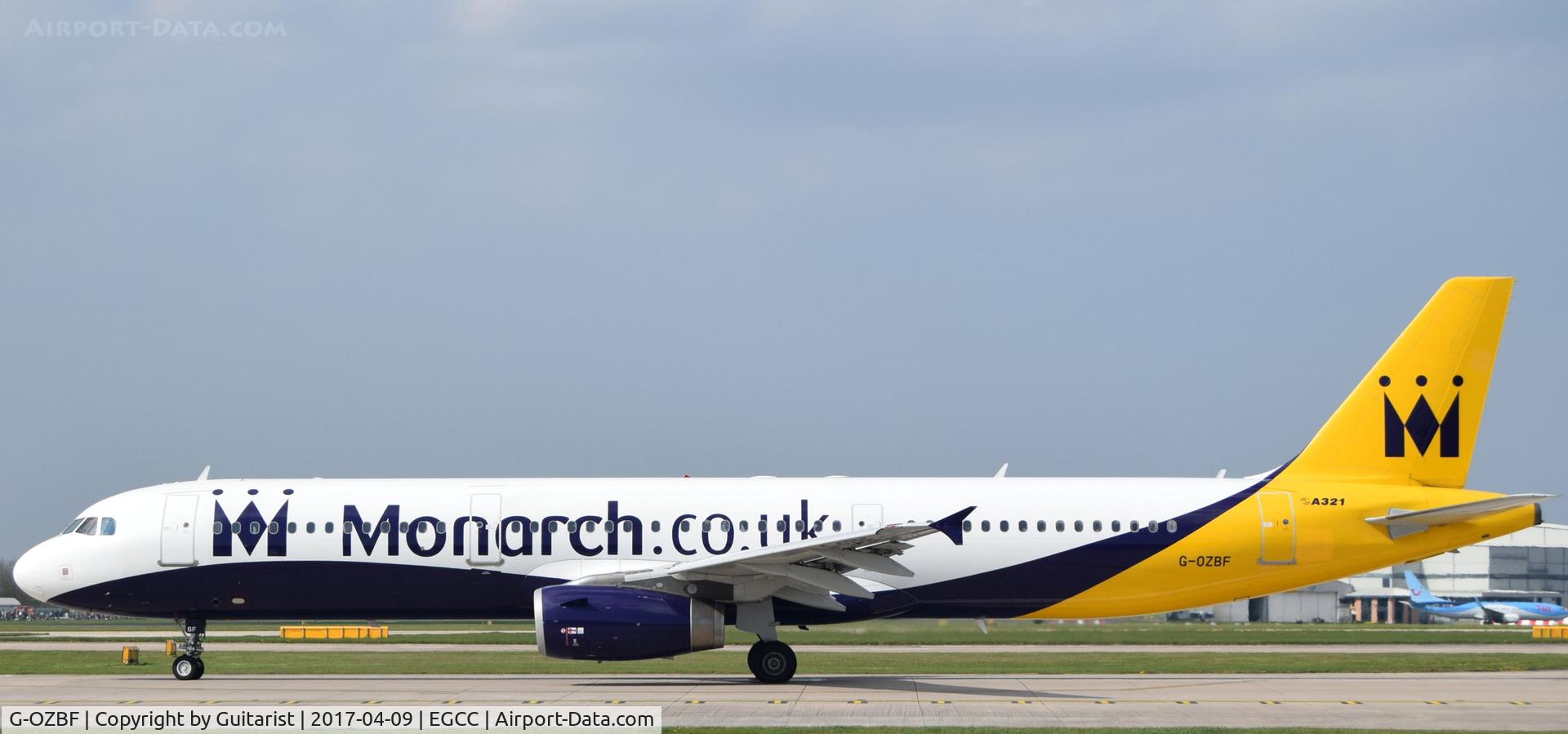 G-OZBF, 2002 Airbus A321-231 C/N 1763, At Manchester