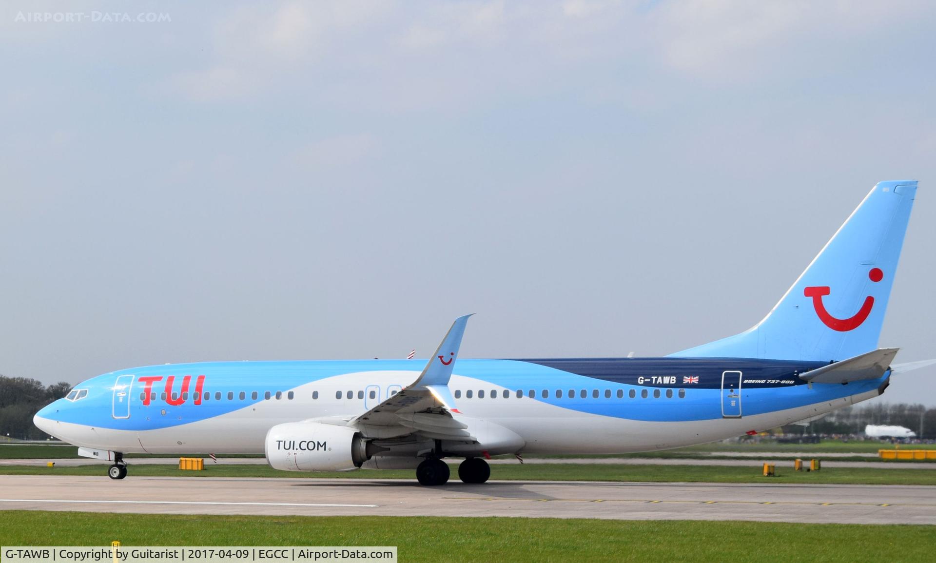 G-TAWB, 2012 Boeing 737-8K5 C/N 37242, At Manchester