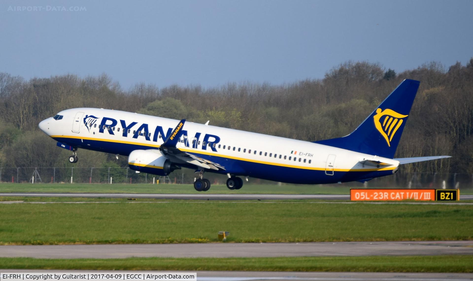 EI-FRH, 2016 Boeing 737-8AS C/N 44736, At Manchester