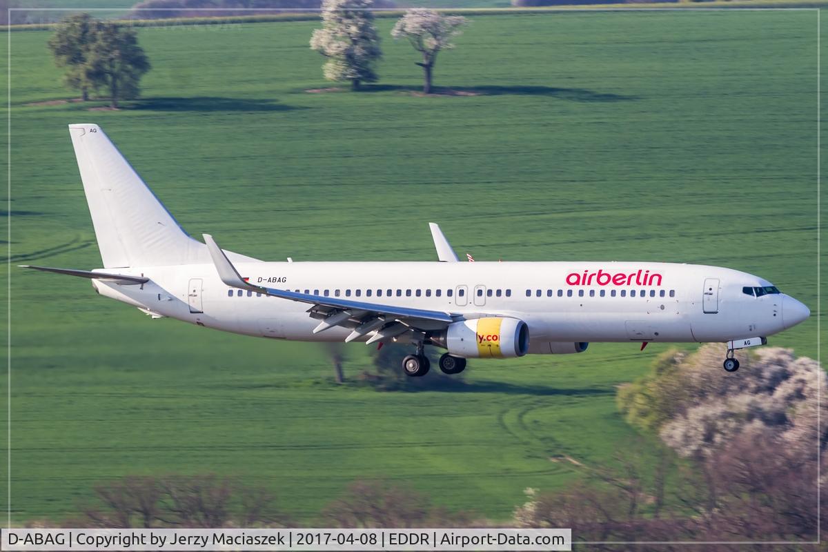 D-ABAG, 2001 Boeing 737-86J C/N 30879, Boeing 737