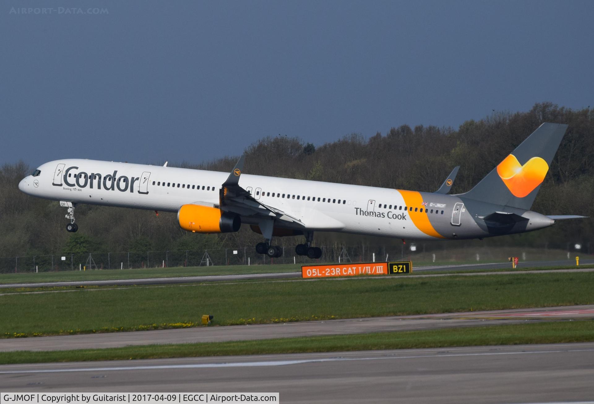 G-JMOF, 1999 Boeing 757-330 C/N 29013, At Manchester
