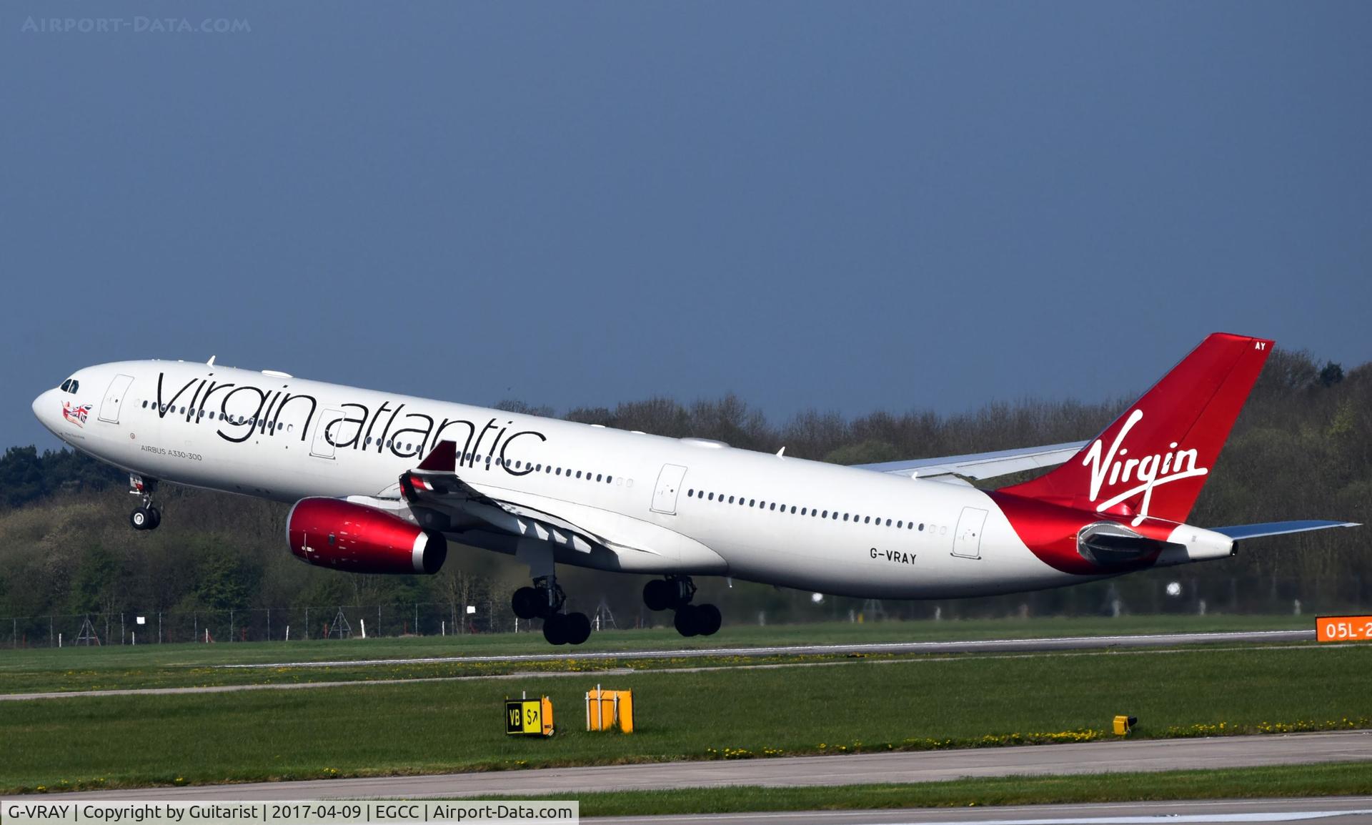 G-VRAY, 2012 Airbus A330-343X C/N 1296, At Manchester