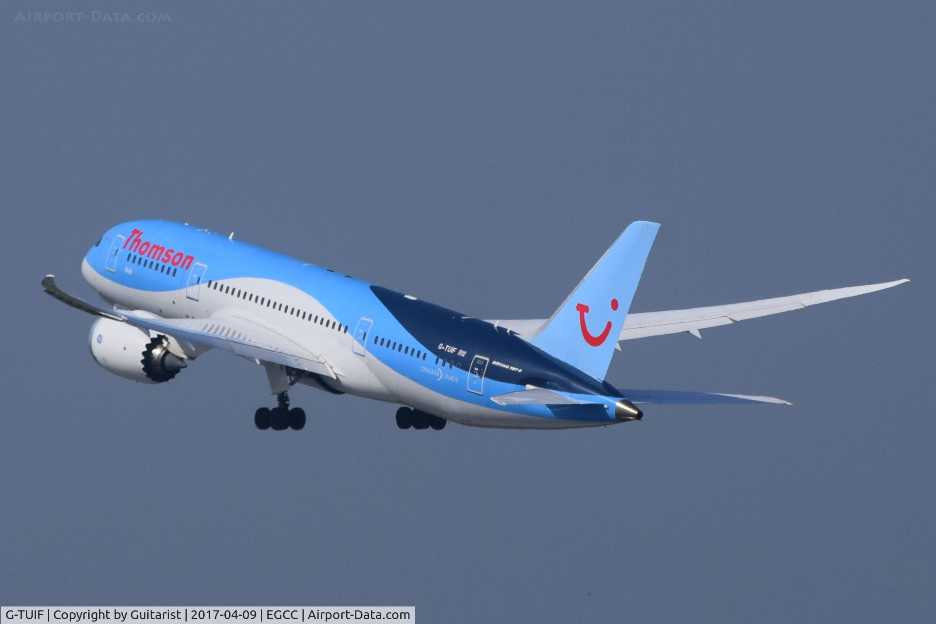 G-TUIF, 2014 Boeing 787-8 Dreamliner C/N 36428, At Manchester