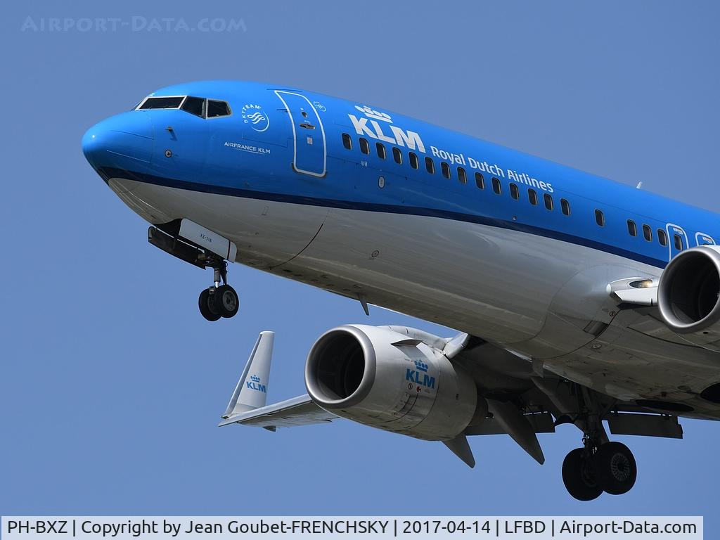 PH-BXZ, 2008 Boeing 737-8K2 C/N 30368, KL1317 from Amsterdam landing runway 23