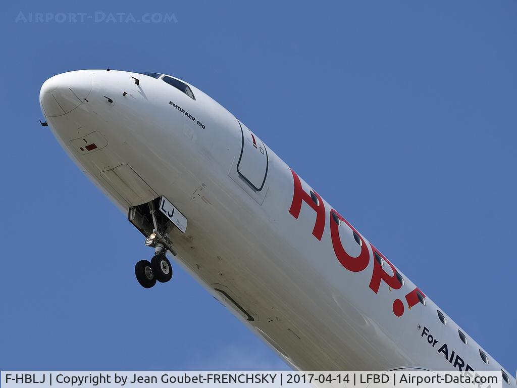 F-HBLJ, 2009 Embraer 190LR (ERJ-190-100LR) C/N 19000133, HOP 4026 from Lyon