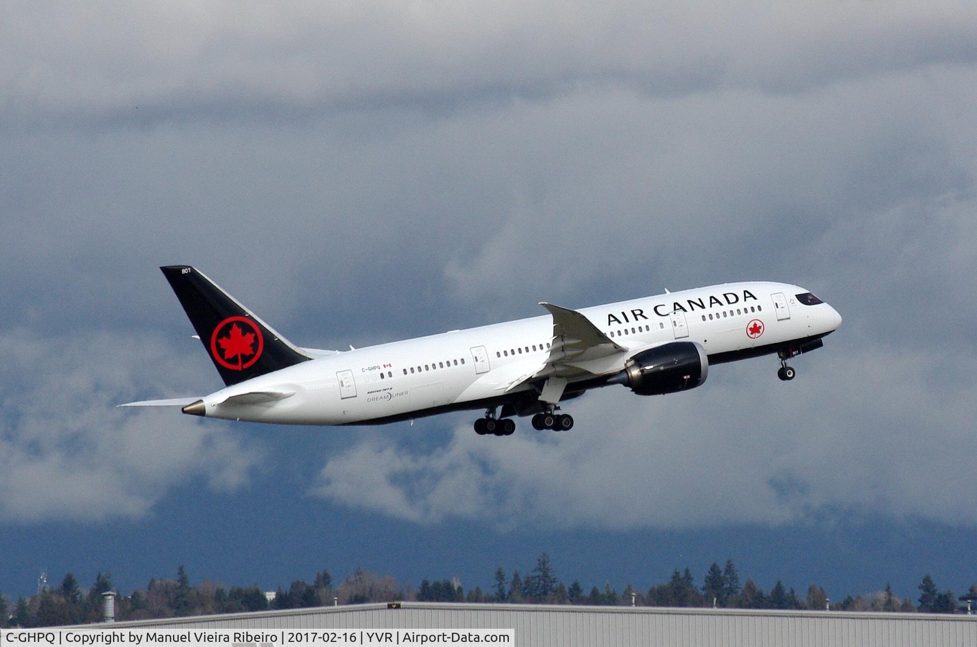 C-GHPQ, 2014 Boeing 787-8 Dreamliner C/N 35257, Air Canada new livery introduced in Feb.2017