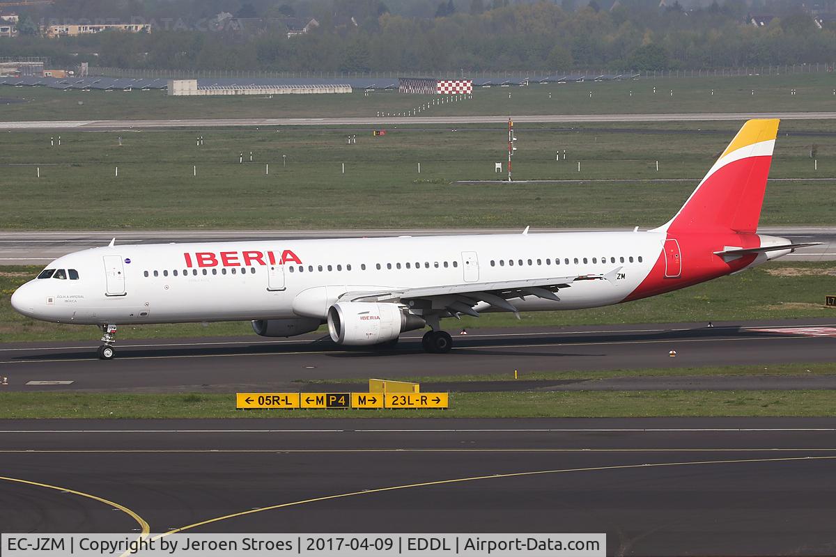 EC-JZM, 2007 Airbus A321-212 C/N 2996, At Dusseldorf