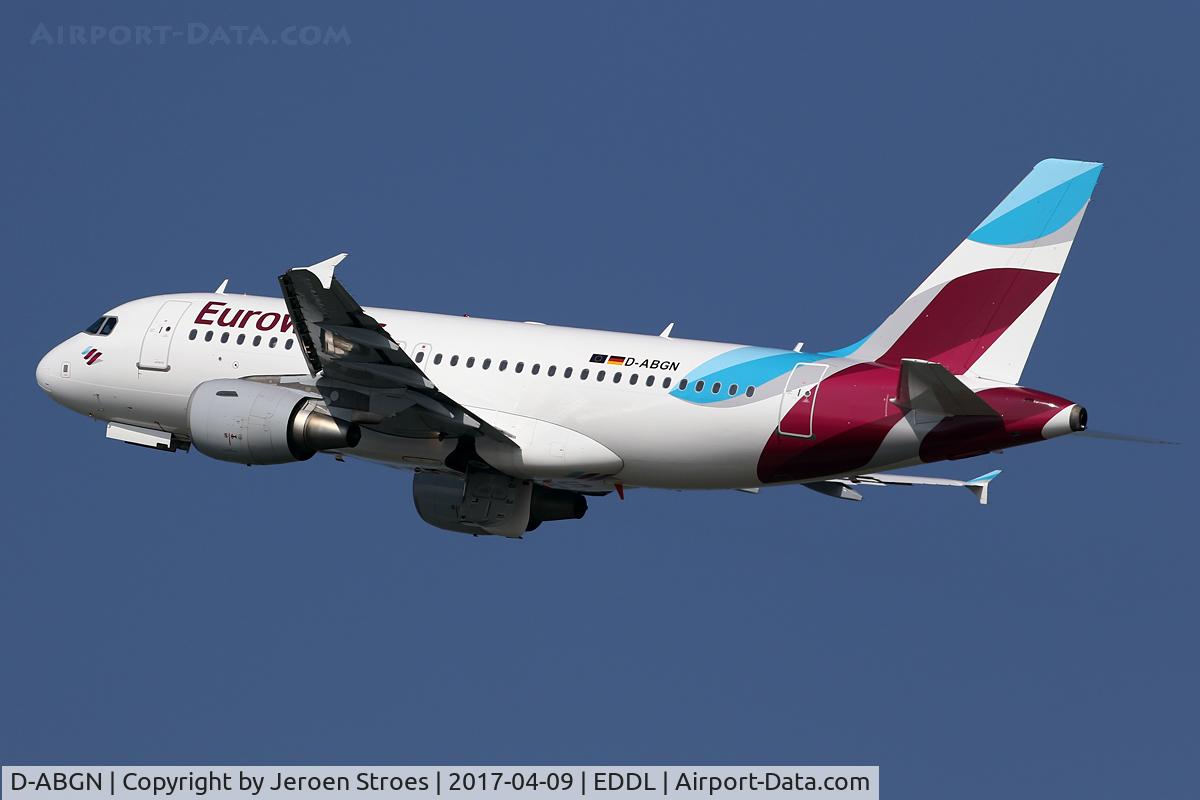 D-ABGN, 2008 Airbus A319-112 C/N 3661, EX aIR bERLIN