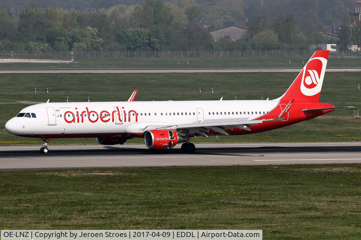OE-LNZ, 2016 Airbus A321-211 C/N 6979, DUSSELDORF Airport