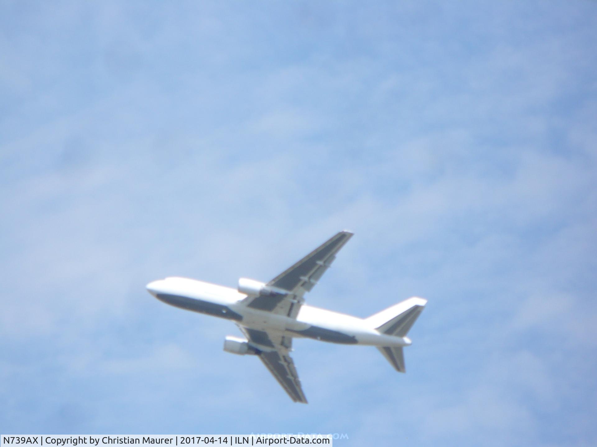 N739AX, 1982 Boeing 767-232 C/N 22216, A/C 739 heading out for a 2 hour test run