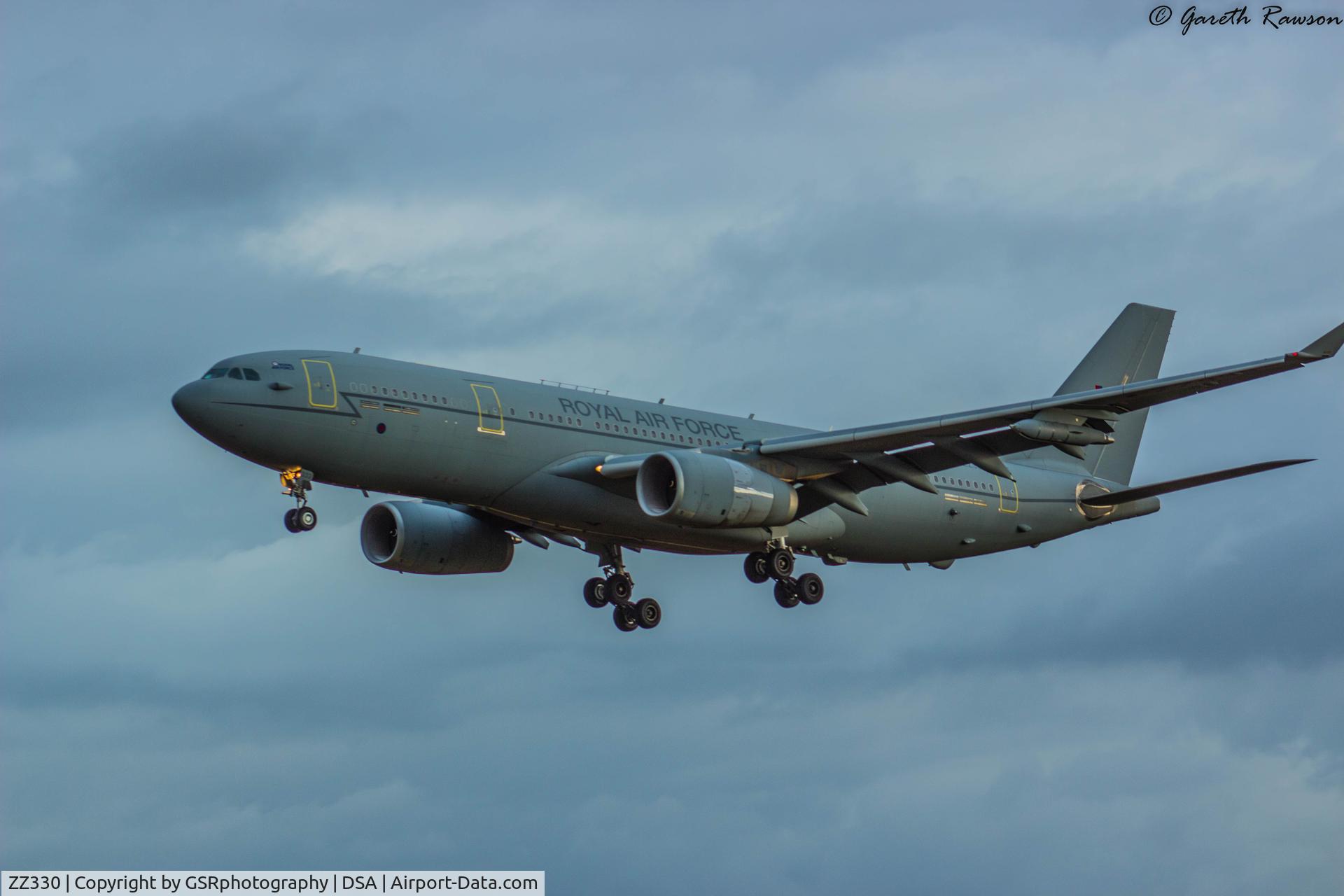 ZZ330, 2009 Airbus KC2 Voyager (A330-243MRTT) C/N 1046, Training at DSA