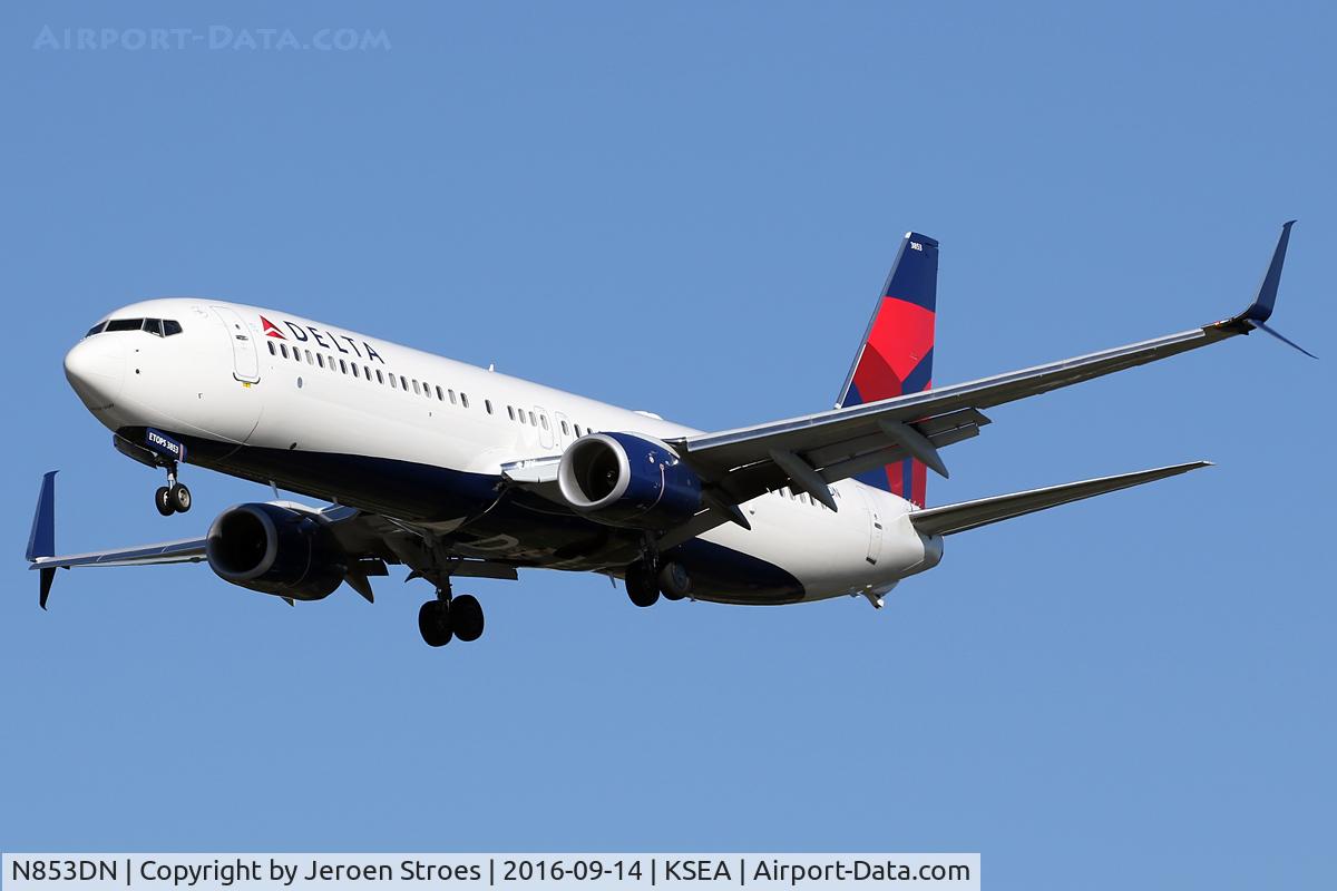 N853DN, 2016 Boeing 737-932/ER C/N 31964, ETOPS