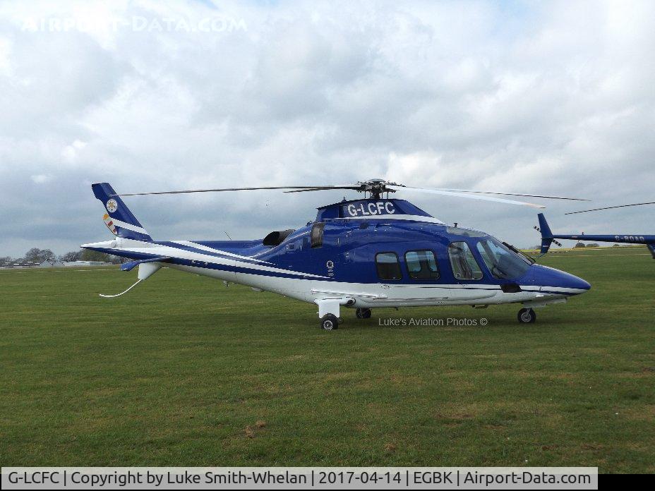 G-LCFC, 2009 Agusta A-109S Grand C/N 22137, Parked up at Sywell Aerodrome.