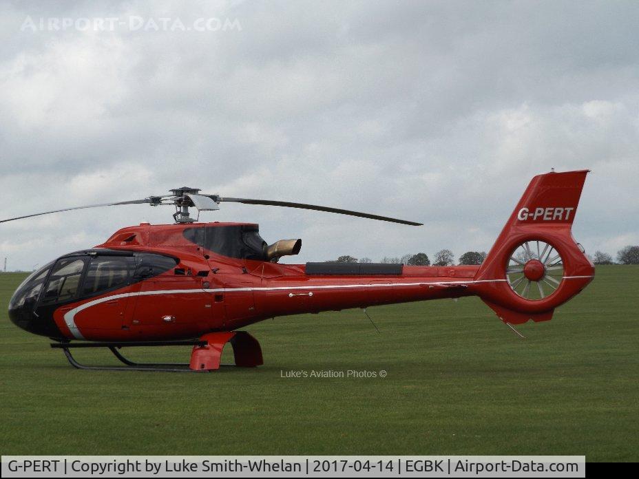 G-PERT, 2015 Airbus Helicopters EC-130T-2 C/N 8098, Parked up at Sywell Aerodrome.