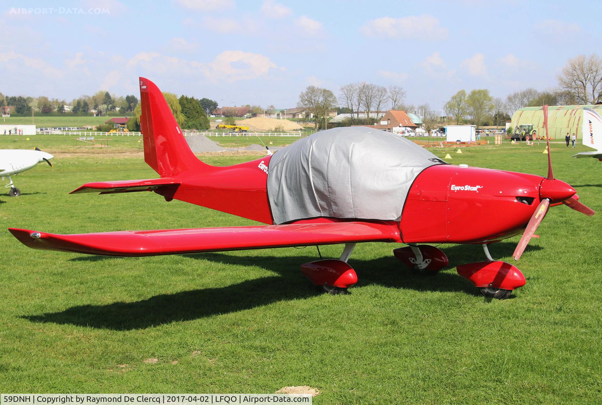 59DNH, 2014 Evektor EV-97 Eurostar SL+ C/N 2014-4206, Visitor at Bondues.