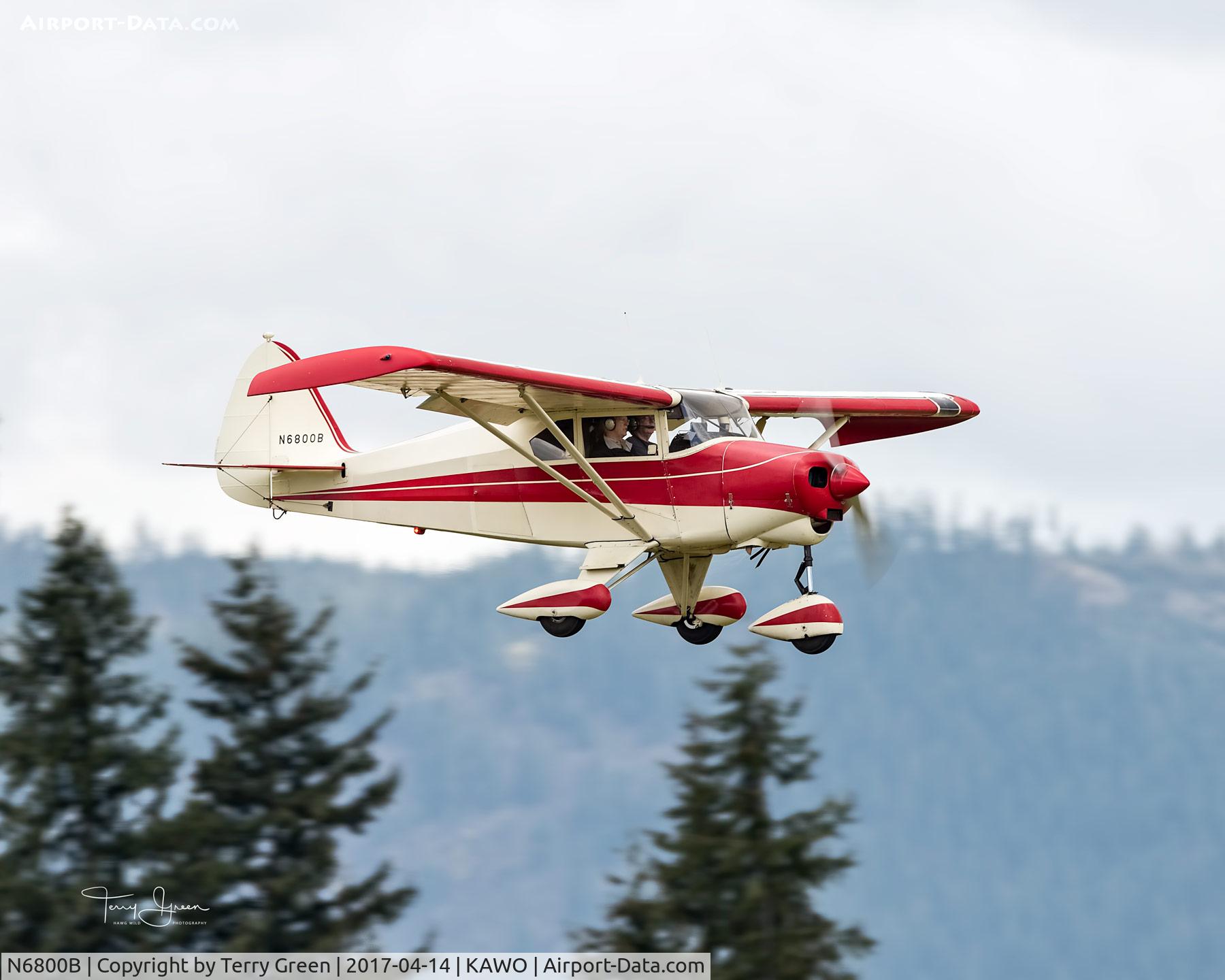 N6800B, 1956 Piper PA-22-150 C/N 22-4095, KAWO